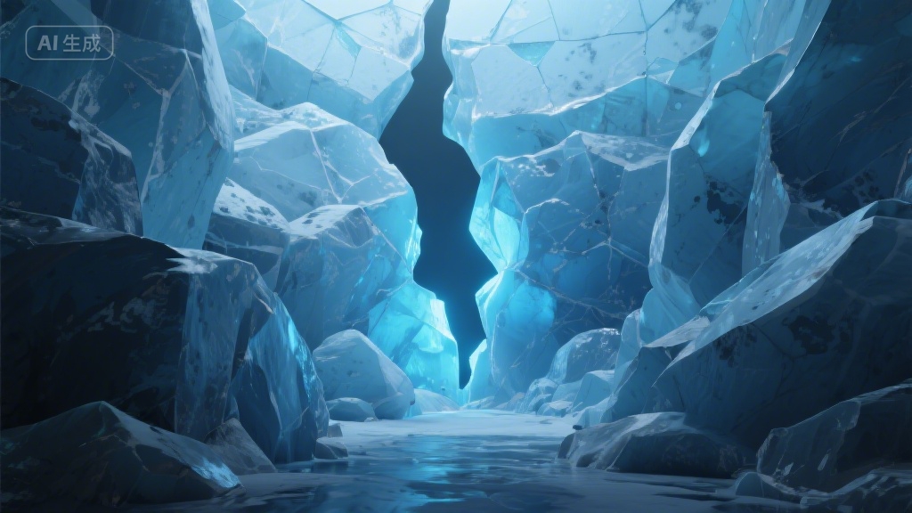 冰穹下的裂隙