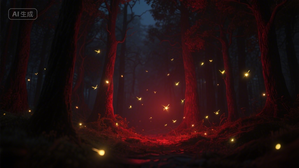 红森林的萤火